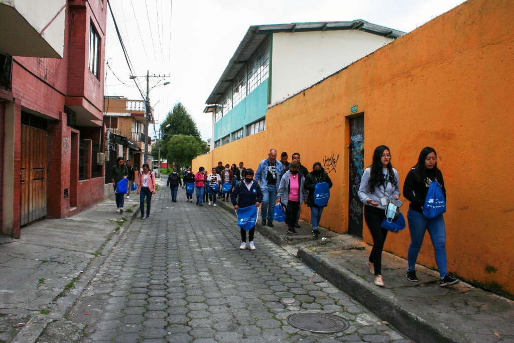 Colaboradores de Fundación Tierra Nueva visitaron el Centro de Desarrollo Infantil Quito Sur