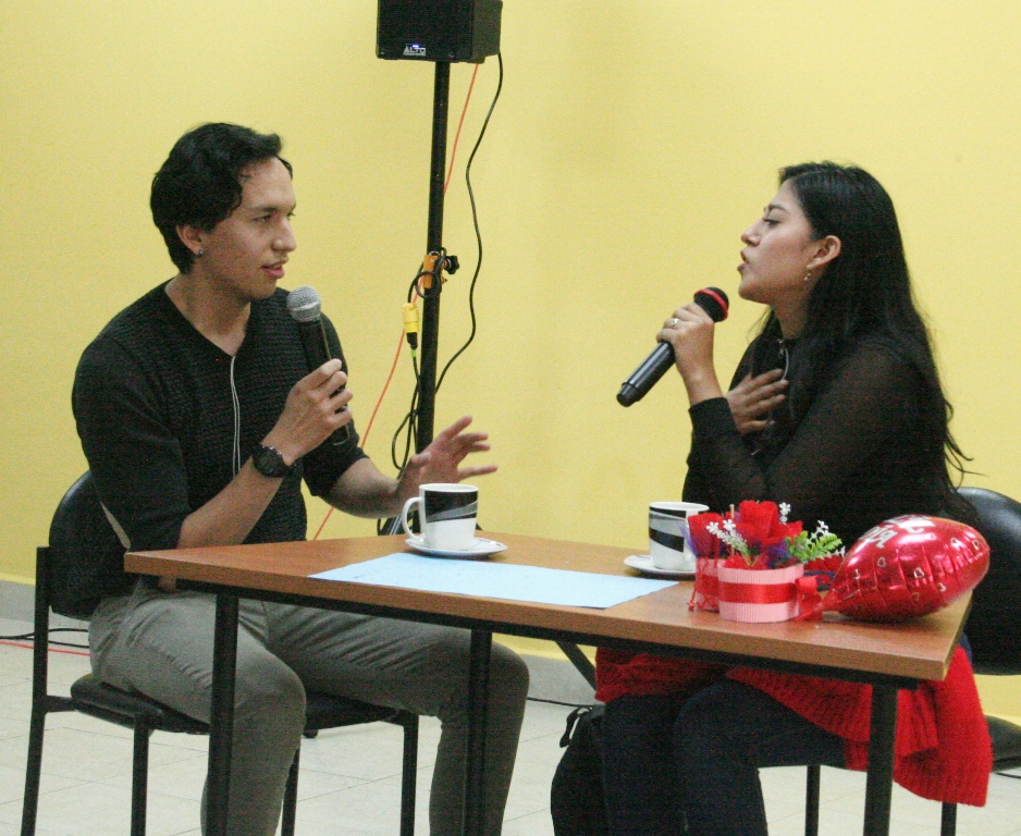 Confrontación. Sociodrama sobre la violencia de género interpretado por estudiantes de psicología de la PUCE