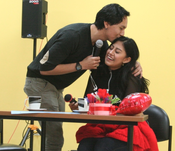 Enamoramiento. Sociodrama sobre la violencia de género interpretado por estudiantes de psicología de la PUCE